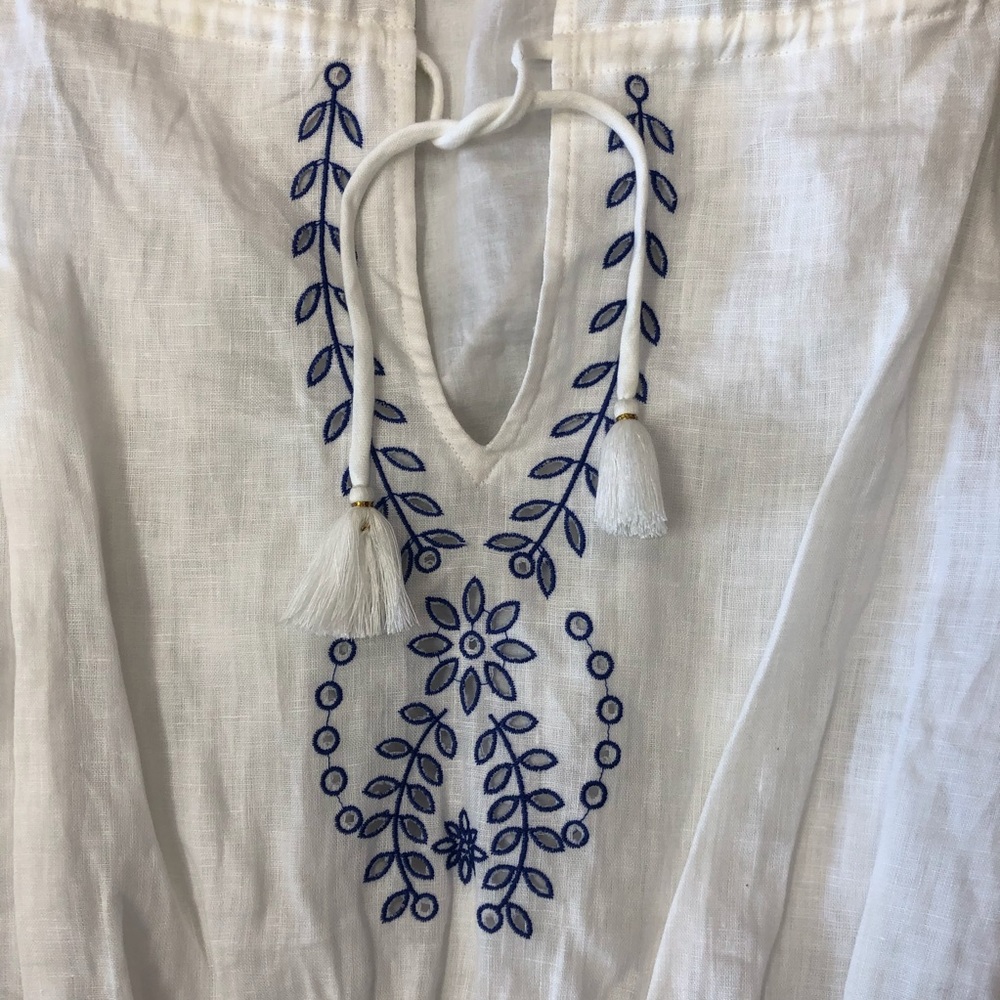J. Crew Linen Dress - 6 - Picture 3 of 5